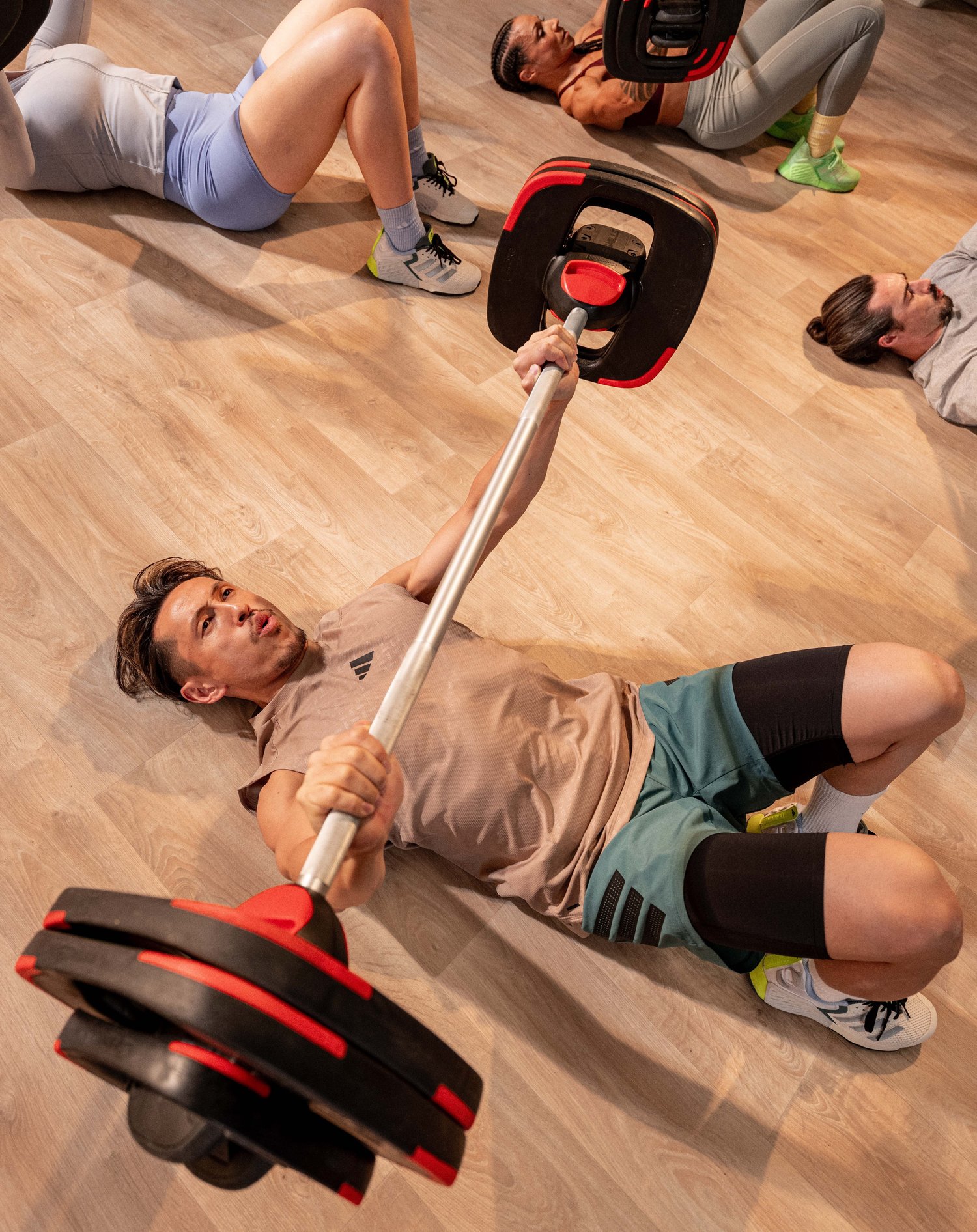 Les Mills BODYPUMP HEAVY Marketing Shoot JULY 2025_ChestPressHipThrust_0366 Les Mills BODYPUMP HEAVY Marketing Shoot JULY 2025_ChestPressHipThrust_0366